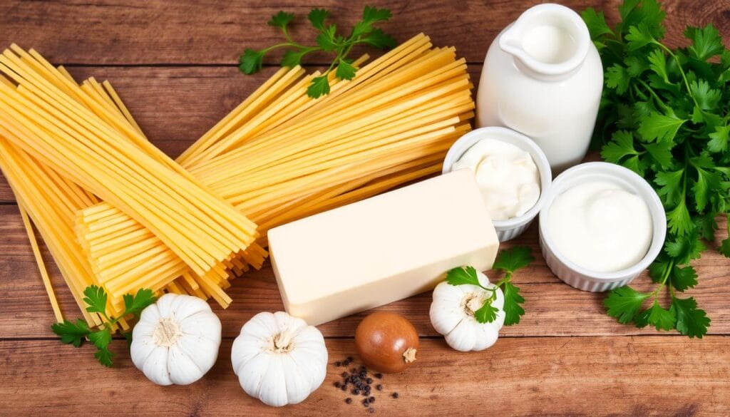 Essential Ingredients for Perfect Alfredo Spaghetti