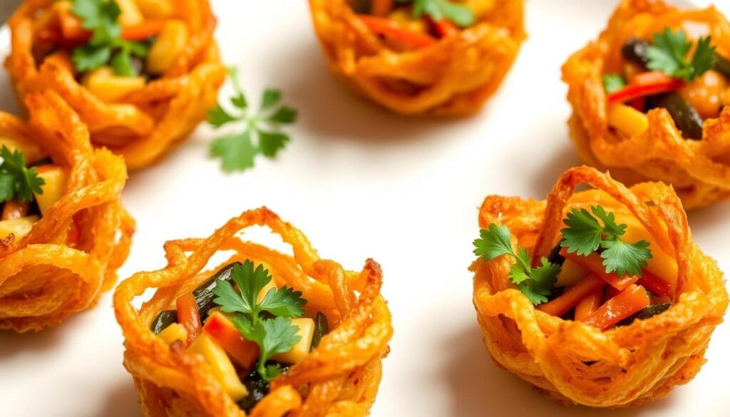 Trader Joe's Appetizers Veggie Bird's Nests: A Crispy Asian-Inspired Delight