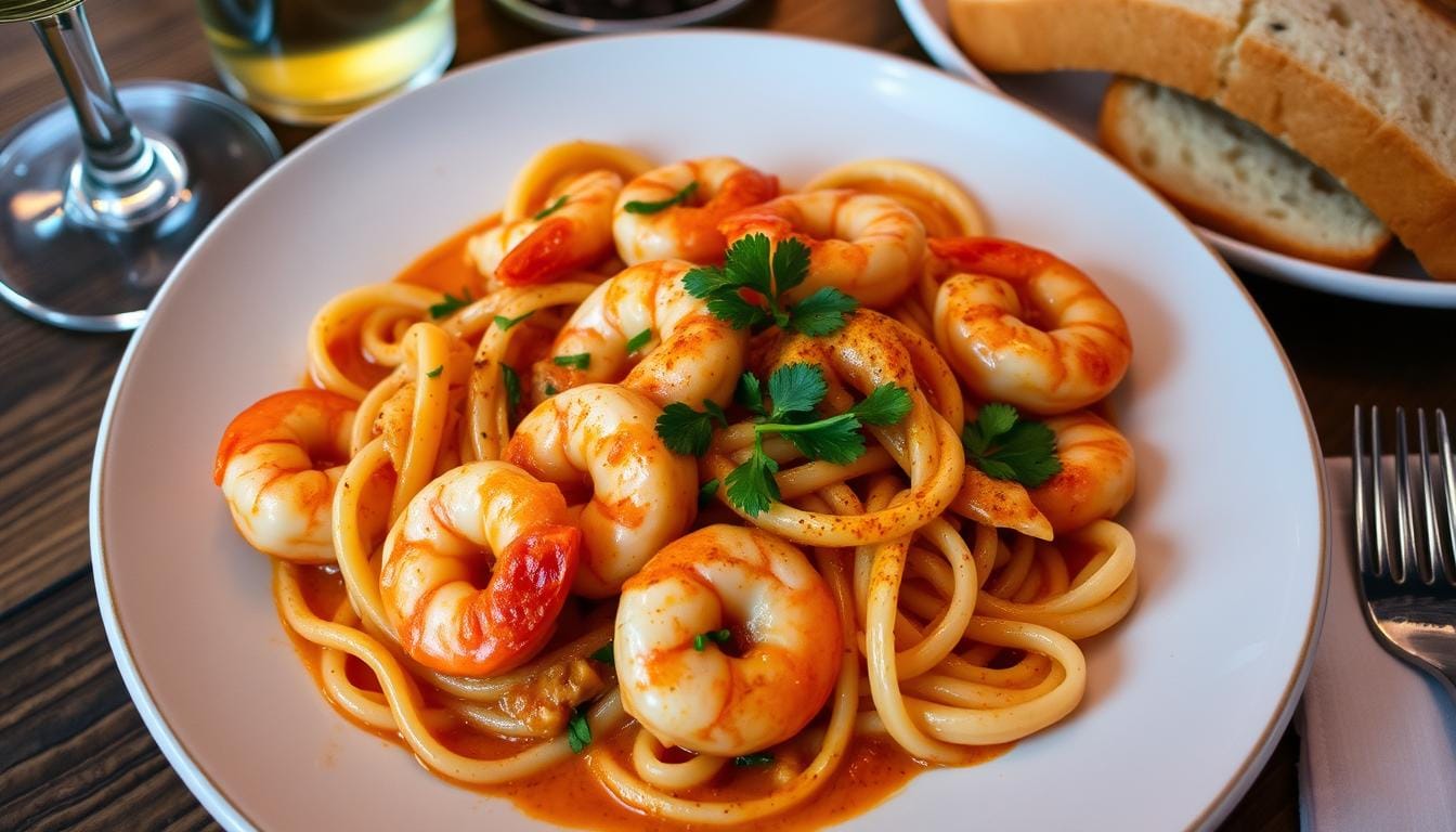 Cajun Shrimp pasta